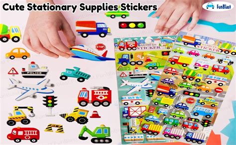 FunBlast 3D PVC Cute Mix Stickers – 150 Pcs Self Adhesive Puffy Sticker ...