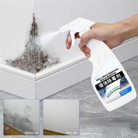 Qnjujn Mould Remover Spray 500ml, Powerful Household Mildew Cleaner for ...
