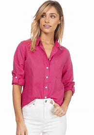 Image result for Pink Button Down Shirt