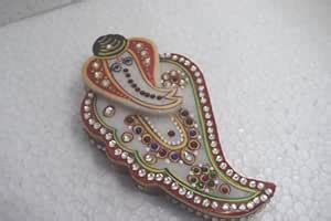Handicraft Mart - Tilak Chopra - Ganesha Design - Marble Fine Art Work ...