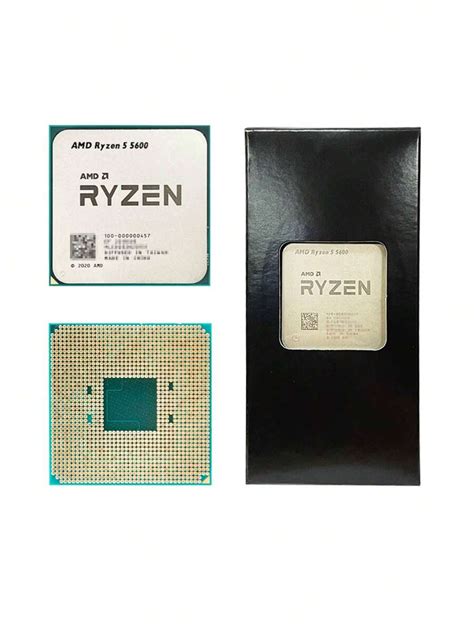 Ryzen 5 5600 3,5 GHz basisklok 6-core 12-thread desktopprocessor CPU ...