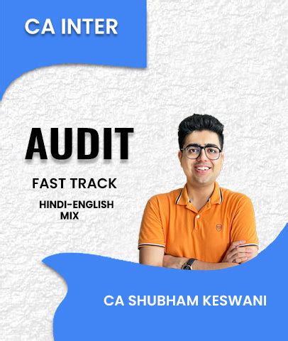 CA Inter Audit Fast Track | CA Shubham Keswani