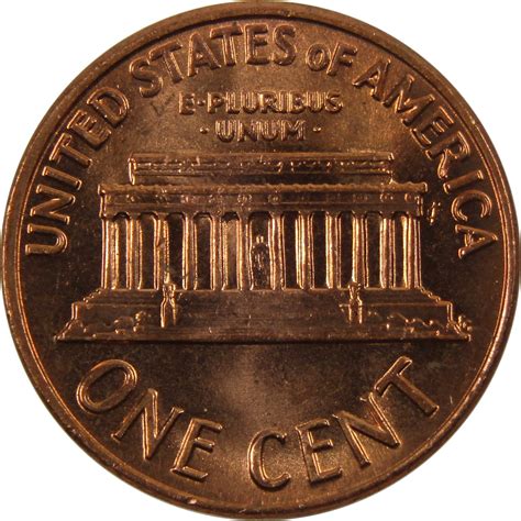 1971 D Lincoln Memorial Cent BU Uncirculated Penny 1c Coin