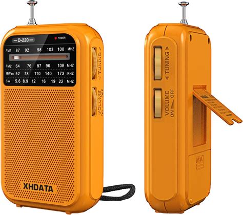 D220 Portable Radio Am Fm Sw Shortwave Receiver Pocket Radios ...