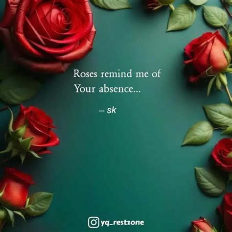 Your absence... | Quotes & Writings by Satish Siddhapura | YourQuote