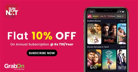 Sun NXT Promo Codes: [40% + 10% Off ] Coupon Jan 2026