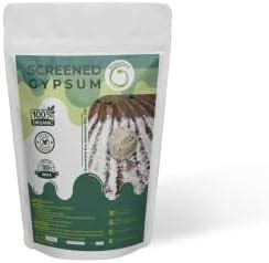 GreenfieldEco Screened Gypsum for Lawns Vegetable Gardens Fruit ...