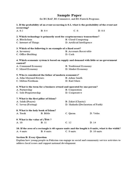 Image result for Commerce Question Paper