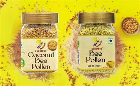 Superbee Natural Bee Pollen 250 gm | Dried Raw Bee Pollen Granules ...