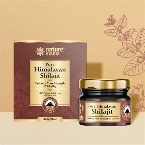 Nature Mania Pure Himalayan Shilajit Resin - 30 gm | For Men and Women ...