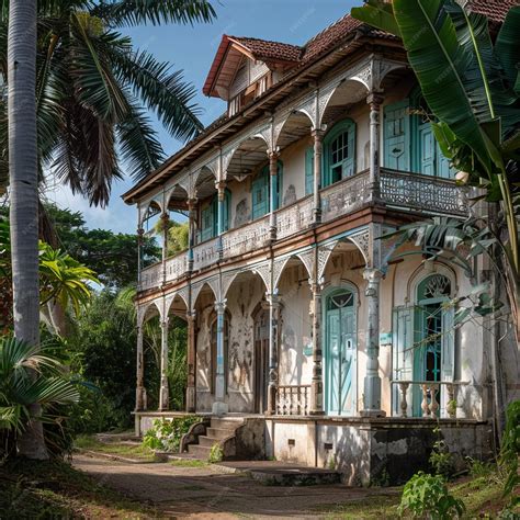 Premium Photo | Exploring French Colonial Architecture in Mamoudzou Mayotte
