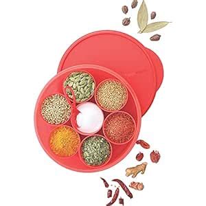 Buy Tupperware Spice It Container (Red),65 Ounce,Plastic Online at Low ...