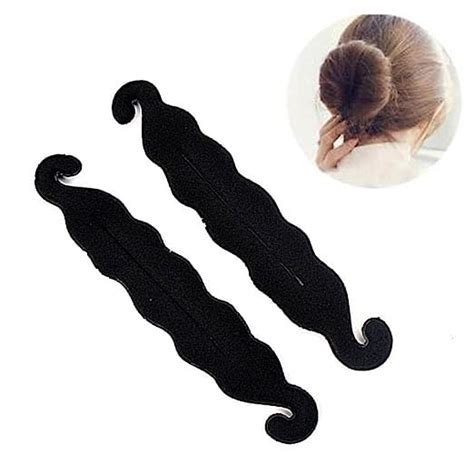 Viraaji Hair Donuts Bun Maker Magic Clip Twist and Turn and tie Hair ...