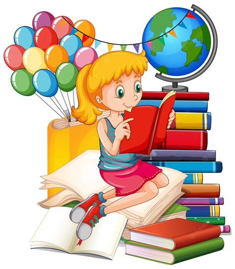 Reading Books – Free Clipart #3668971 | Clipart Library