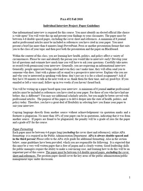 Image result for Interview Paper Example APA