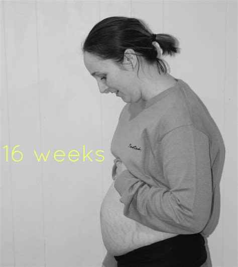 16 Week Baby Bump