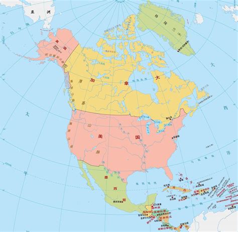 北美重要城市分布地图_北美洲源分部地图_微信公众号文章