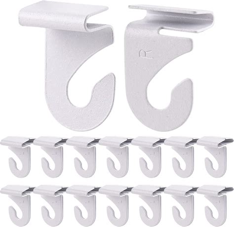 Buy WXJ13 15 Pair Drop Ceiling Hooks for Hanging Plants and Decorations ...