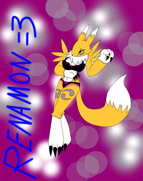 Sexy digimon - renamon by KRISFIREDRAKOX01 on DeviantArt