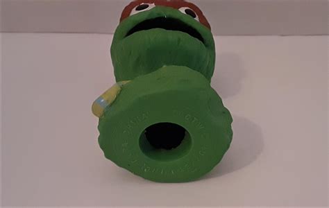 Sesame Street Oscar the Grouch With Slimey the Worm Finger - Etsy Australia