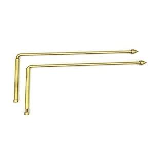 Plus Value Brass Dowsing Rods Pair for Vastu, Reiki, Dowser, Energy ...