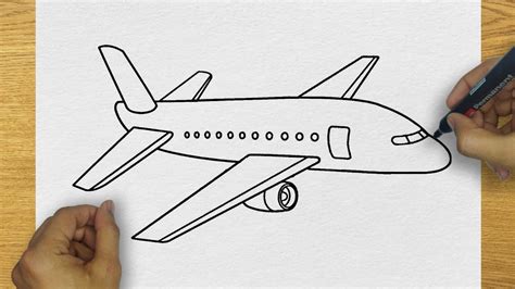 Aeroplane Drawing Easy Step By Step at Gladys Zachery blog