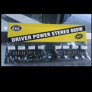 Jual KIT RANGKAIAN DRIVER POWER OCL STEREO 800 WATT GM 1459 - Kota ...