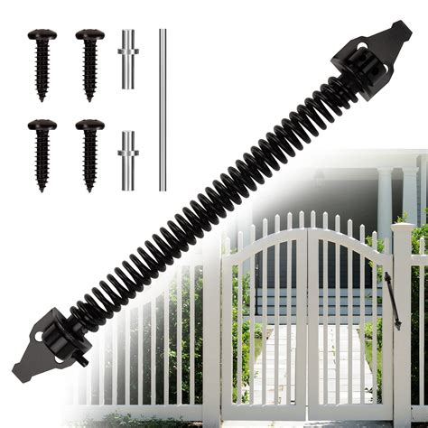 Image result for Self Closing Gate with Gate Spring