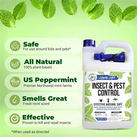 Mighty Mint Natural Peppermint Insect & Pest Control - 1 Gallon