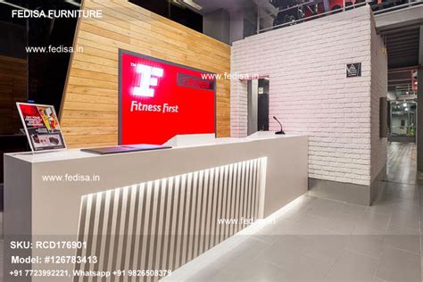 Office Reception Desk Ergonomic Reception Desk Modern Reception Desk ...