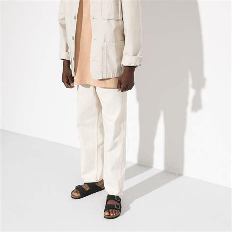 BIRKENSTOCK Arizona Birko-Flor Nubuck Sandal - Black