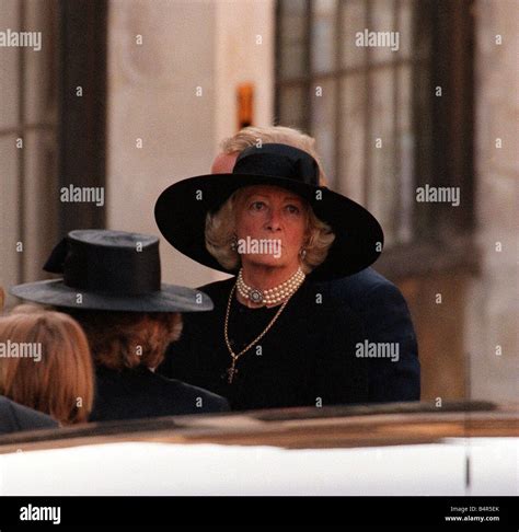 Princess Diana Funeral 6 September 1997 Frances Shand Kydd mother of ...