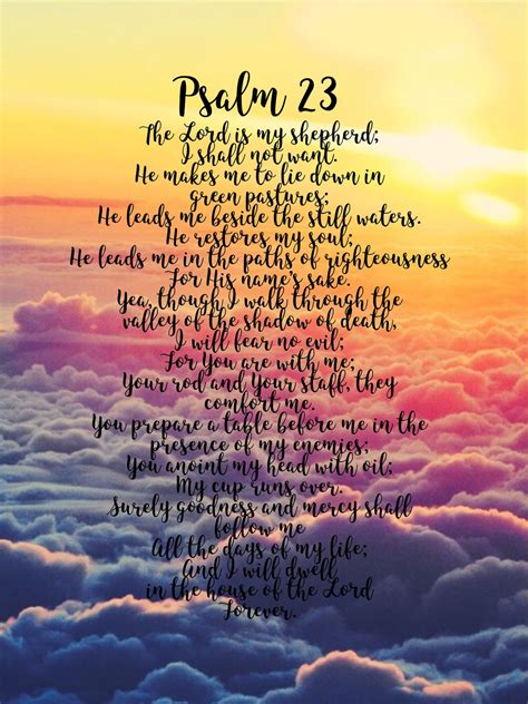 Printable Psalm 23. Bible Art Print. DOWNLOAD. PSALM 23 PRINT. Psalm 23 ...