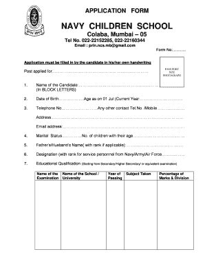 Fillable Online navy school Fax Email Print - pdfFiller