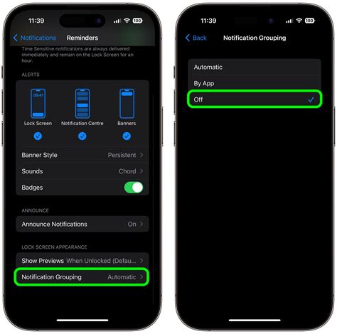 How to Disable App Notification Grouping in iOS - MacRumors
