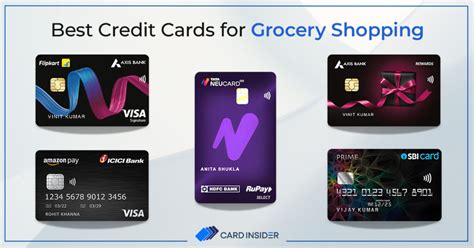 Best Credit Cards for Grocery Shopping in India