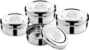 Classic Essentials Stainless Steel Utility Box - 250 ml, 350 ml, 550 ml ...