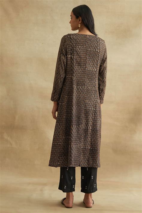 Buy Black Kurtas by W for Woman for woman Online in India | W for woman ...