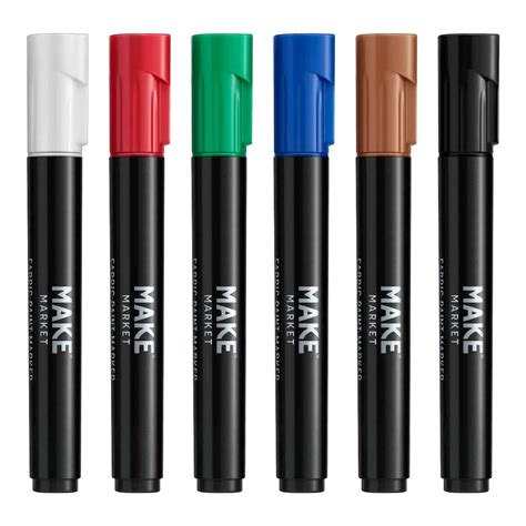 Primary Fabric Paint Marker Set by Make Market® | Michaels