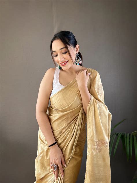 Cream Color Embroidered Soft Silk Saree – The Beauty Queen