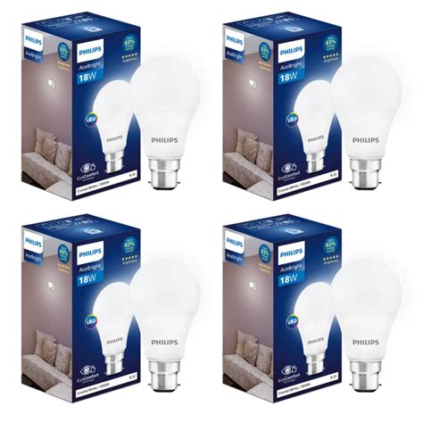Buy PHILIPS 18-watt LED Bulb |AceBright High Wattage LED Bulb|Base: B22 ...