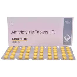 Amitril 10 Tablet | Uses, Side Effects, Price | Apollo Pharmacy