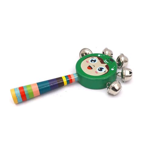 WOODEN FACE BELL RATTLER – ECOBASKETINDIA