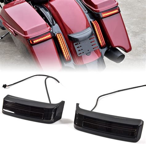 Amazon.com: VEISUTOR LED Saddlebag Tail Light for Ultra Limited 14-23 ...