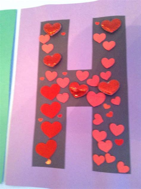 Letter H Craft Ideas For Preschoolers at Lessie Macias blog