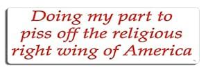 Gear Tatz Doing My Part to Piss Off The Religious Right Wing of America ...