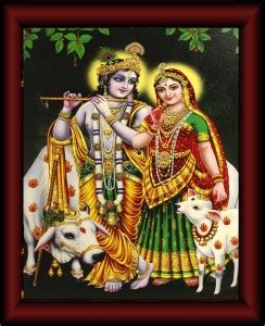 SNDArt Radha Krishna Religious Frame Price in India - Buy SNDArt Radha ...