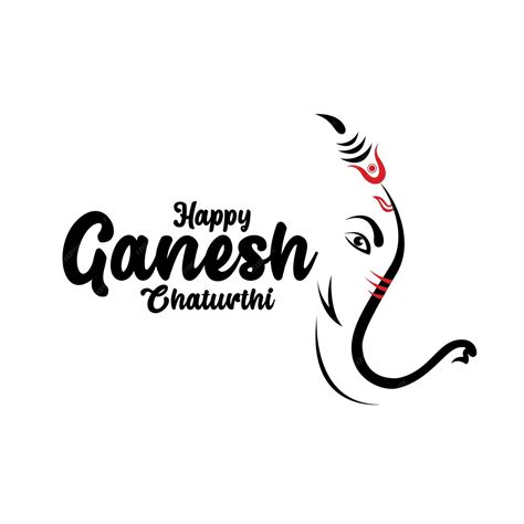 Premium Vector | Happy ganesh chaturthi festival greeting with lord ...