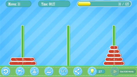 Hanoi Tower - App on Amazon Appstore