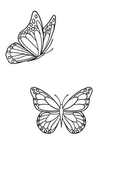 Butterfly Hand Tattoo Stencil | Elegant Tattoo Design